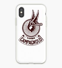Campagnolo Cambio DARK RED iPhone Case