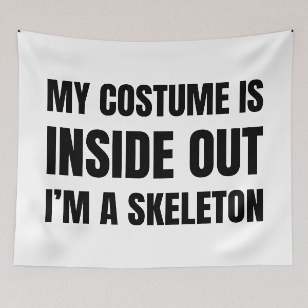 Item preview, My costume is inside out Im a skeleton designed and sold by Ralu04.