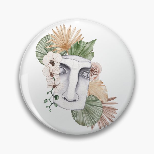 Item preview, marble face with flowers designed and sold by JAG2B.