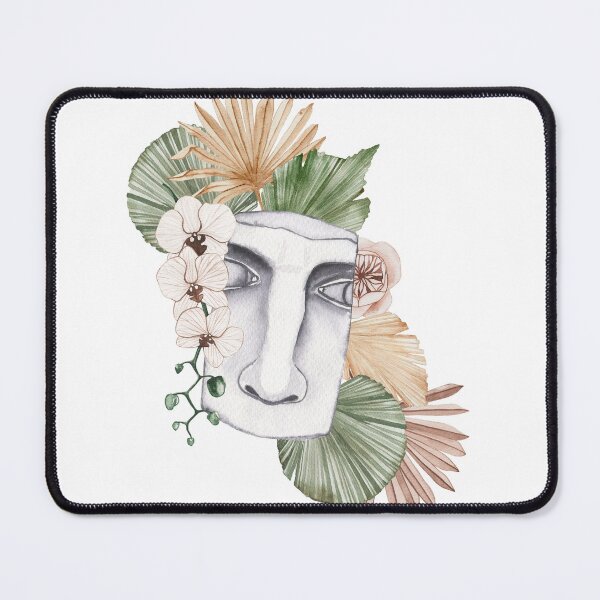 Item preview, marble face with flowers designed and sold by JAG2B.