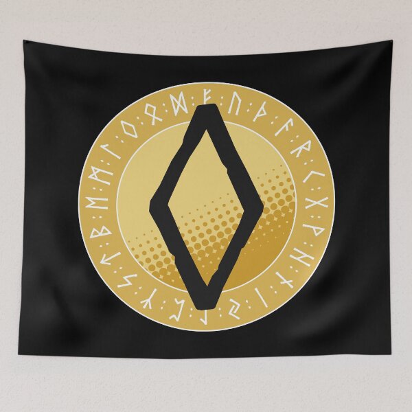 Item preview, Viking Runes and Runic Symbols - Ingwaz (Fertility) designed and sold by iscaStudioArt.