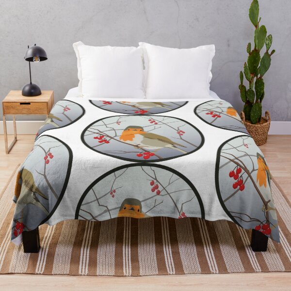 Item preview, European Robin Vector Art designed and sold by DHeyDesigns.