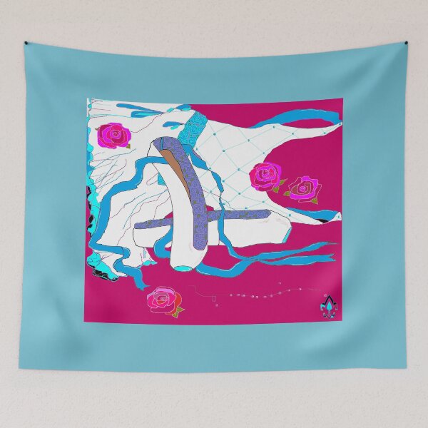 Item preview, Ballet in white and blue designed and sold by judy snyder.