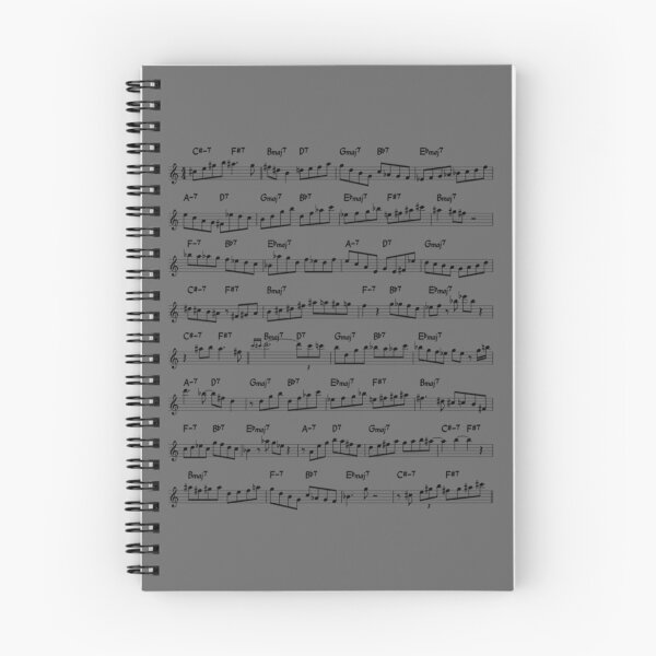 Item preview, Coltrane Solo on Giant Steps (dark design) designed and sold by AnahiDenesik.