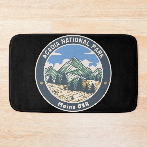 Item preview, Acadia National Park Vintage Mountains designed and sold by JordanHolmes.