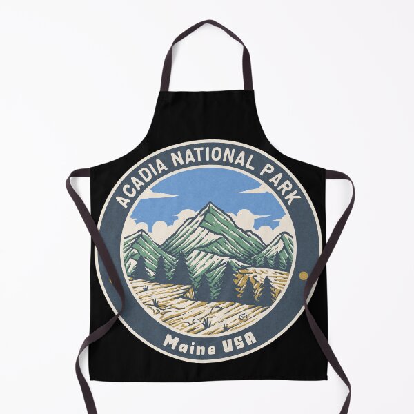 Item preview, Acadia National Park Vintage Mountains designed and sold by JordanHolmes.