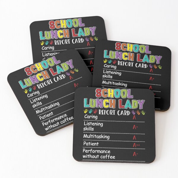 Item preview, School Lunch Lady Report Card designed and sold by Darly-Walker.