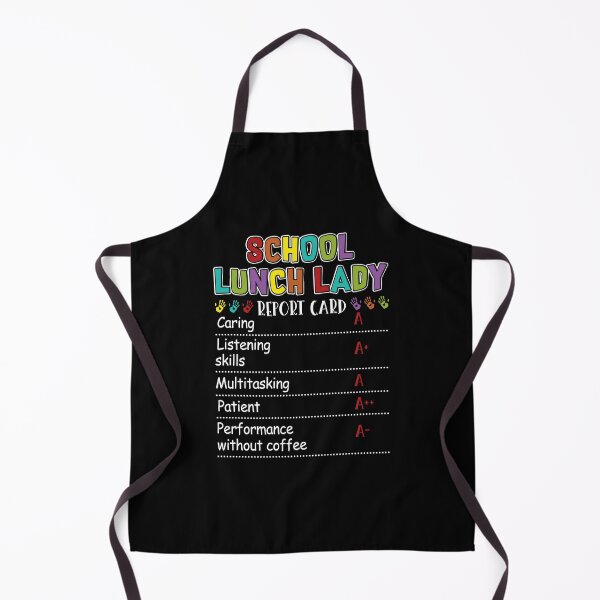 Item preview, School Lunch Lady Report Card designed and sold by Darly-Walker.