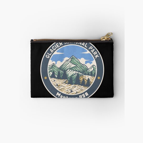 Item preview, Glacier National Park Vintage Mountains designed and sold by JordanHolmes.