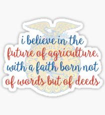 FFA Creed Sticker