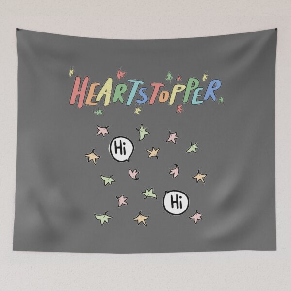 Item preview, Heartstoppers Hojas Lindo Hola Heartstopper Amor designed and sold by CamdenSipes00.