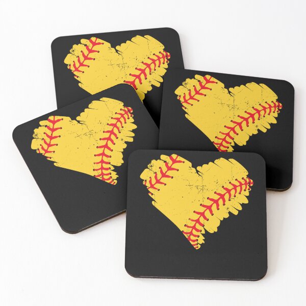 Item preview, Softball Heart designed and sold by Darly-Walker.