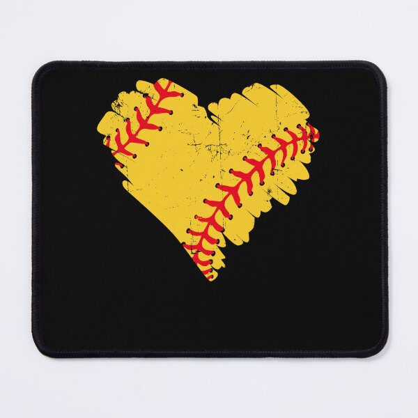 Item preview, Softball Heart designed and sold by Darly-Walker.