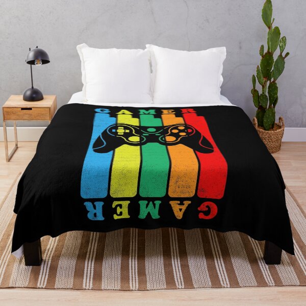 Item preview, Gamer retro video games funny colorful designed and sold by beckadamr.