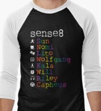 Sense8 Men's Baseball ¾ T-Shirt