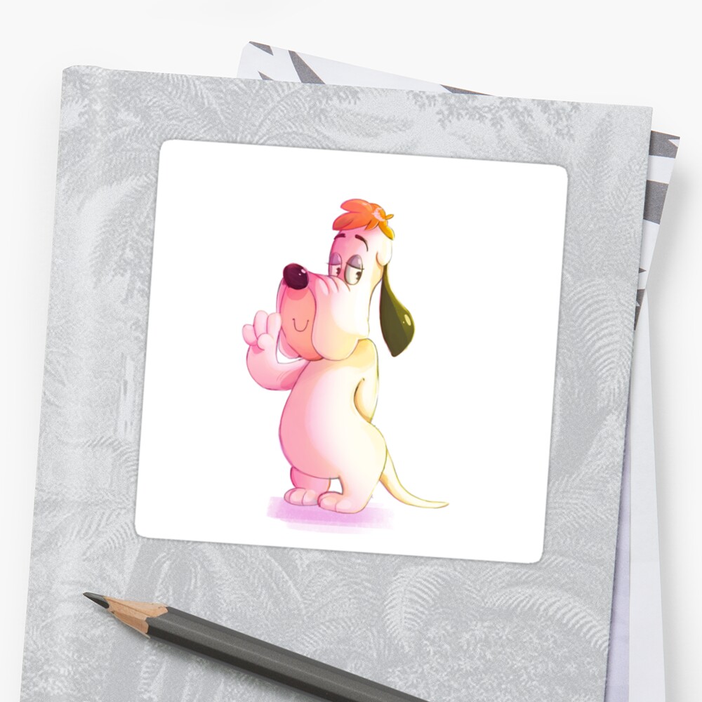 Droopy Sticker By Eemil Redbubble