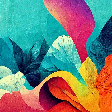 Artwork thumbnail, Colorful Abstract Pattern [23] by FreshAirShop