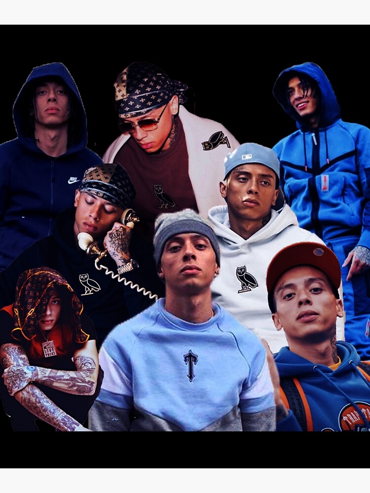 Central cee uk rapper collage design 2021 Premium Matte Vertical Poster ...