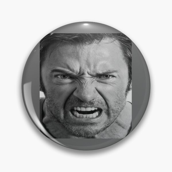 Item preview, Hugh Jackman Angry designed and sold by JeanieBernhard.
