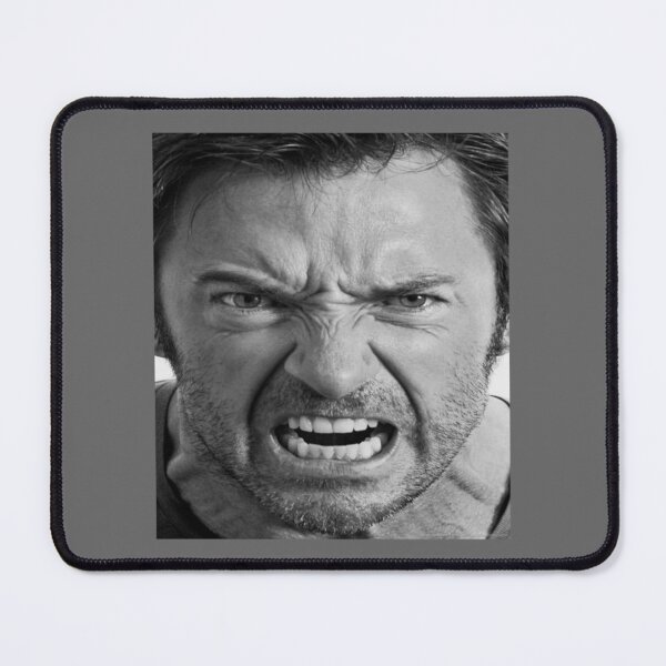 Item preview, Hugh Jackman Angry designed and sold by JeanieBernhard.