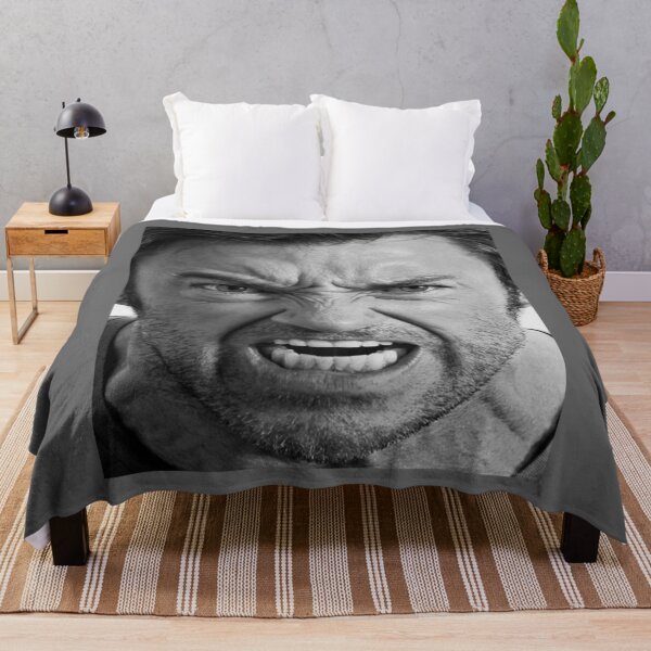Item preview, Hugh Jackman Angry designed and sold by JeanieBernhard.