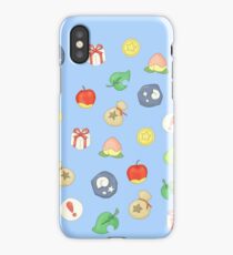 Animal Crossing Logo Pattern iPhone Case/Skin