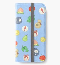 Animal Crossing Logo Pattern iPhone Wallet/Case/Skin