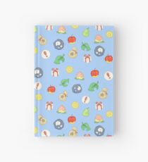 Animal Crossing Logo Pattern Hardcover Journal