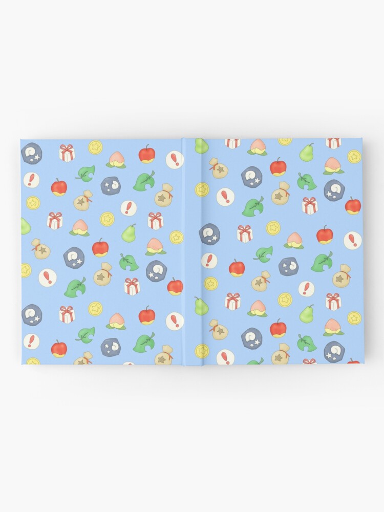 Alternate view of Animal Crossing Logo Pattern Hardcover Journal