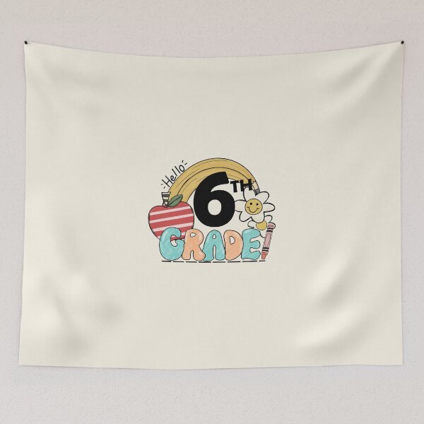 Item preview, hello 6th grade designed and sold by JavierShih.