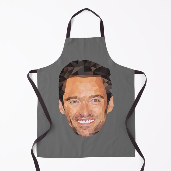 Item preview, Hugh Jackman low poly art designed and sold by JeanieBernhard.