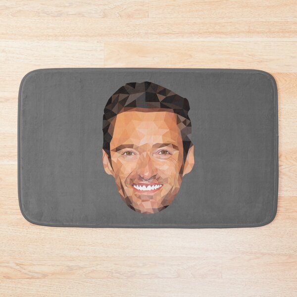 Item preview, Hugh Jackman low poly art designed and sold by JeanieBernhard.