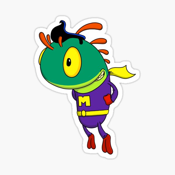 Vista previa del artículo con la obra «Super-Murloc», diseñado y vendido por joshatomic.