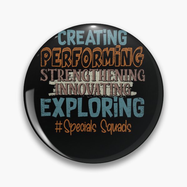 Item preview, Creating Performing Strengthening Innovating Exploring Specials Squads designed and sold by LAWRENCE-MORROW.