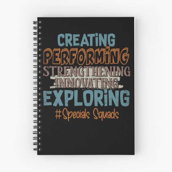 Item preview, Creating Performing Strengthening Innovating Exploring Specials Squads designed and sold by LAWRENCE-MORROW.