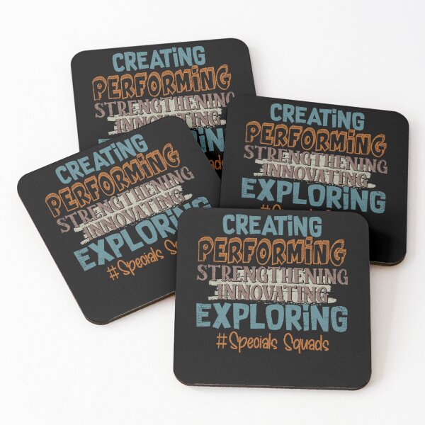 Item preview, Creating Performing Strengthening Innovating Exploring Specials Squads designed and sold by LAWRENCE-MORROW.