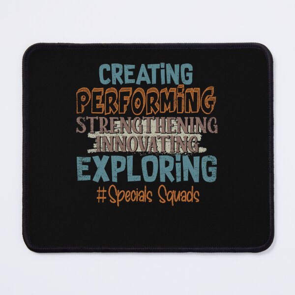 Item preview, Creating Performing Strengthening Innovating Exploring Specials Squads designed and sold by LAWRENCE-MORROW.