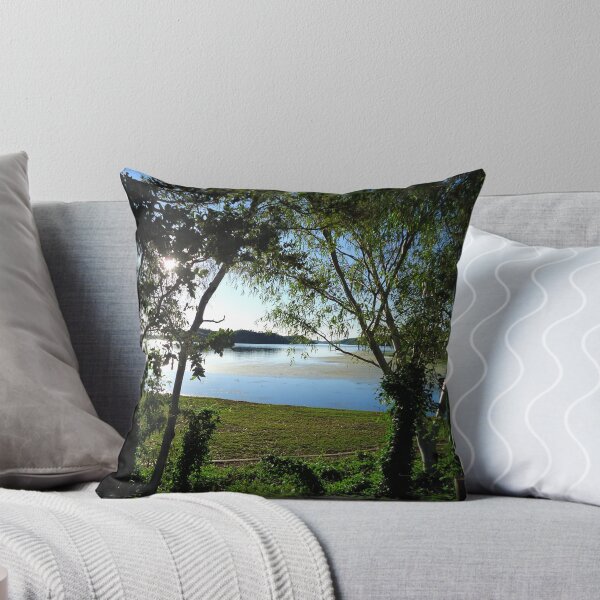 Item preview, Lake Moondarra through the trees designed and sold by WeepingLight.