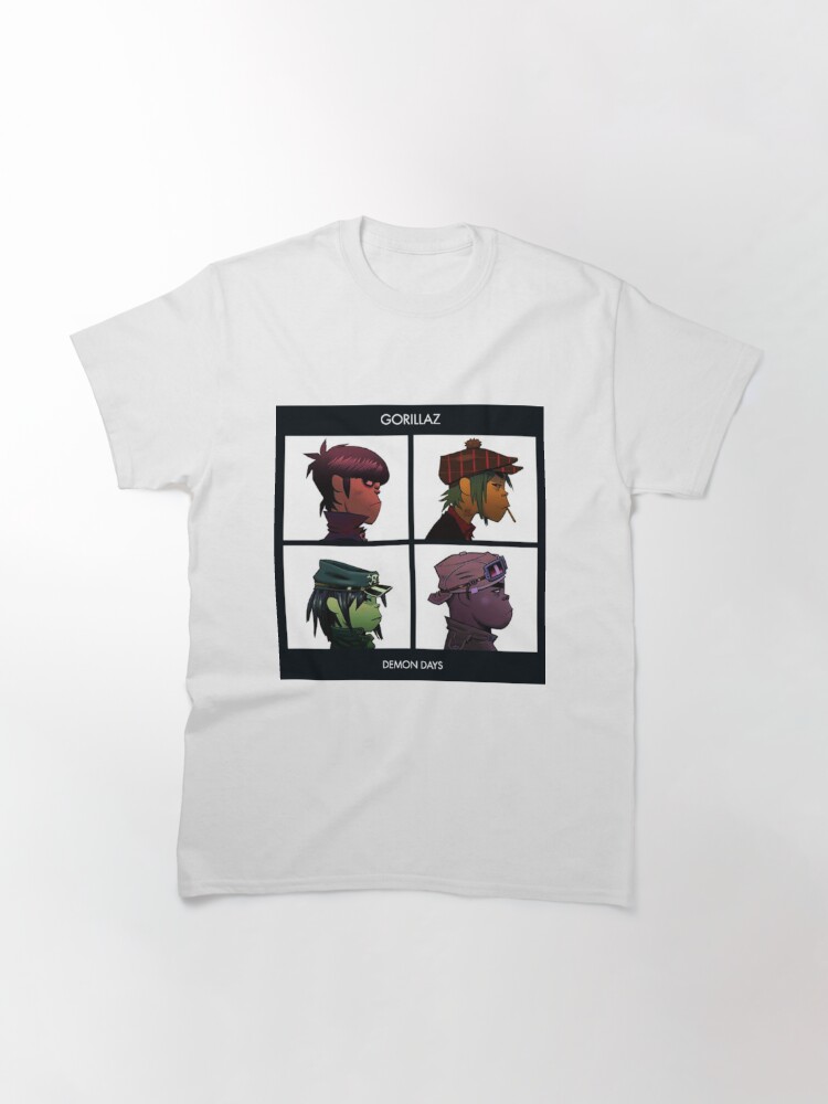Discover Gorillaz Print Classic T-Shirt