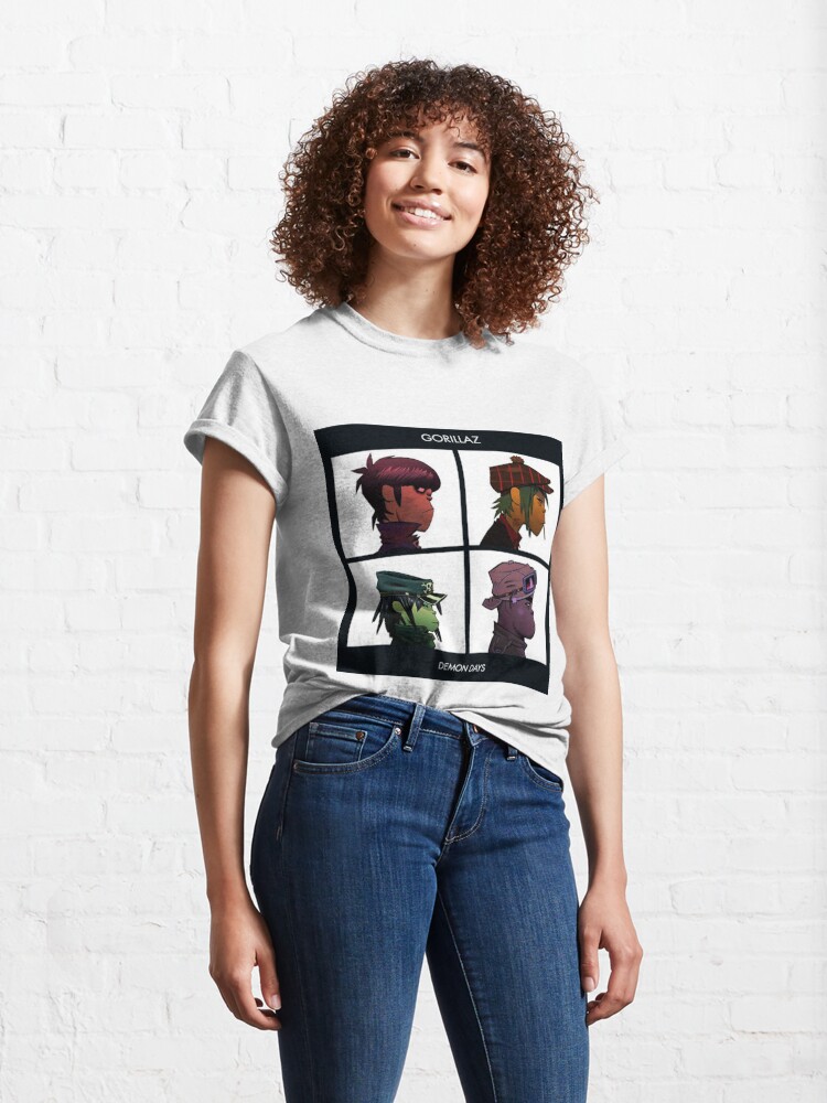 Disover Gorillaz Print Classic T-Shirt