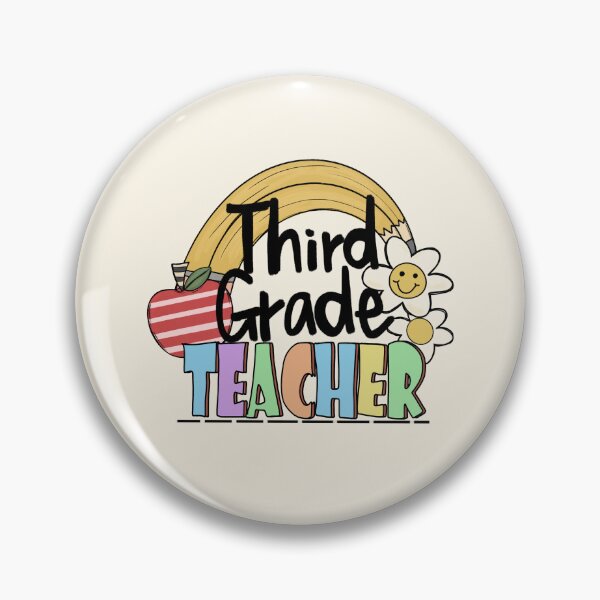 Item preview, third grade teacher designed and sold by JavierShih.