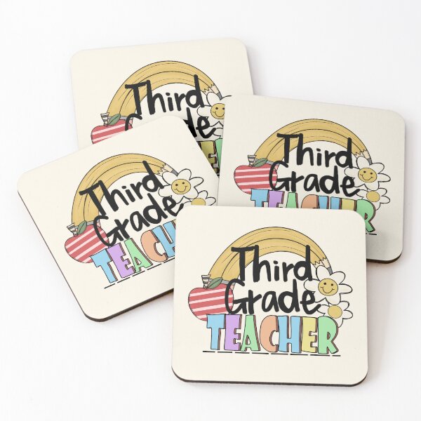 Item preview, third grade teacher designed and sold by JavierShih.