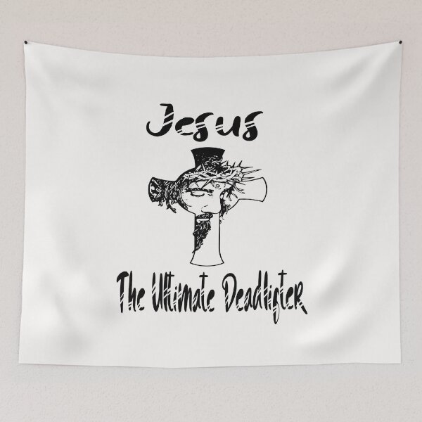 Item preview, Jesus The Ultimate Deadlifter Funny Vintage designed and sold by toufikpromo.