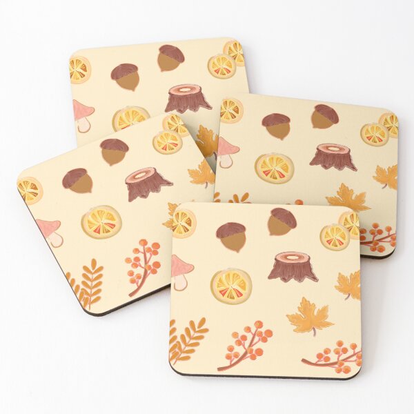 Item preview, Fall leaves seamless pattern l autumn l welcome fall designed and sold by Bossin.