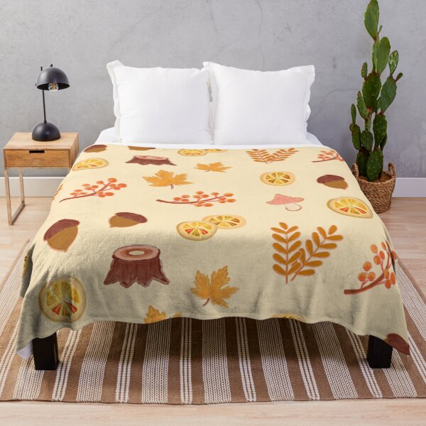 Item preview, Fall leaves seamless pattern l autumn l welcome fall designed and sold by Bossin.