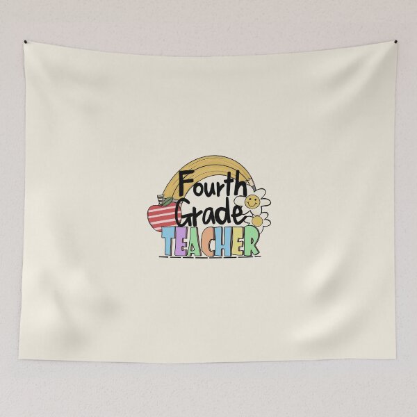 Item preview, fourth grade teacher designed and sold by JavierShih.