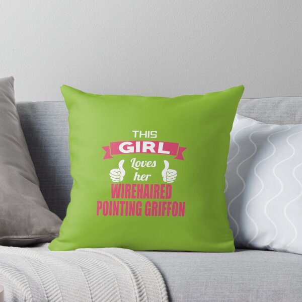 Item preview, This Girl Loves Her Wirehaired Pointing Griffon designed and sold by AlwaysAwesome.