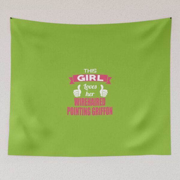 Item preview, This Girl Loves Her Wirehaired Pointing Griffon designed and sold by AlwaysAwesome.