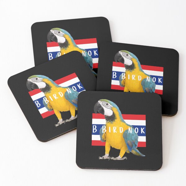 Item preview, B bird nok, english alphabet to thai translation  designed and sold by pookamon14.