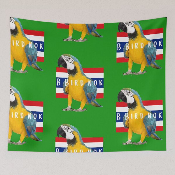 Item preview, B bird nok, english alphabet to thai translation  designed and sold by pookamon14.